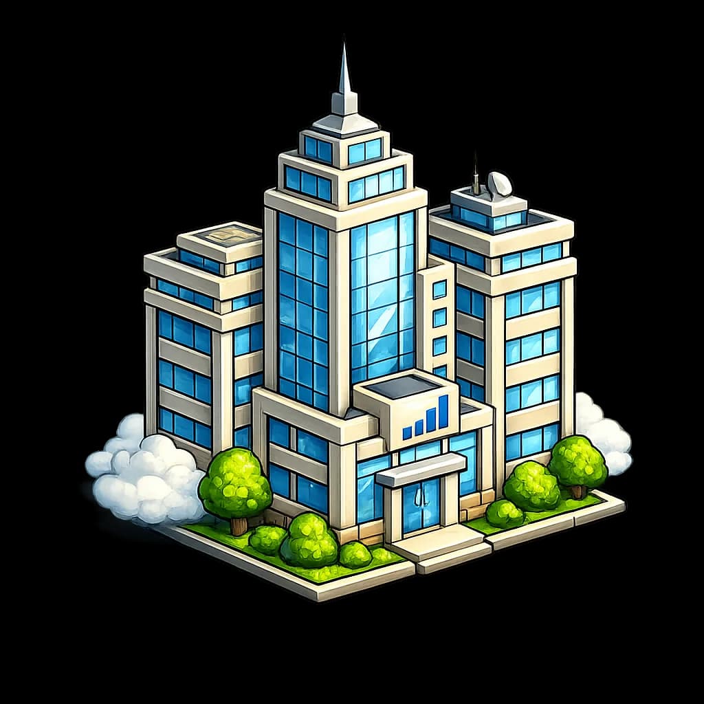 Large business building in Fortex Industries